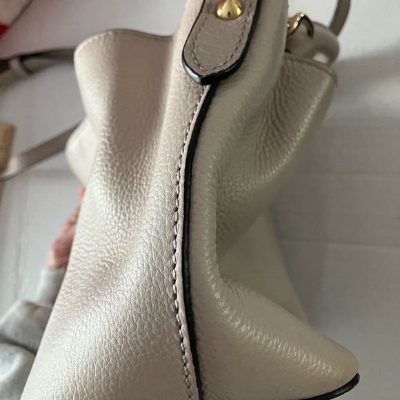 Dooney and Bourke Mini Barlow Bone Color Pre-Loved - Picture 10 of 16